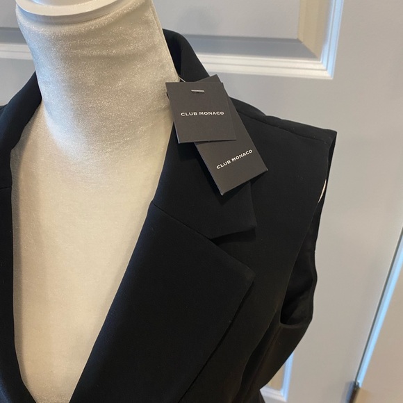 Club Monaco Black Sleeveless Mini Dress - Picture 5 of 10